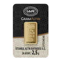 2,5 Gram Külçe Altın
