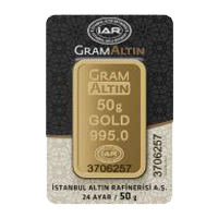 50 Gram Külçe Altın