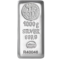 1000 Gram Külçe Gümüş