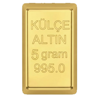 5 Gram Külçe Altın