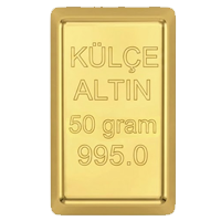 50 Gram Külçe Altın