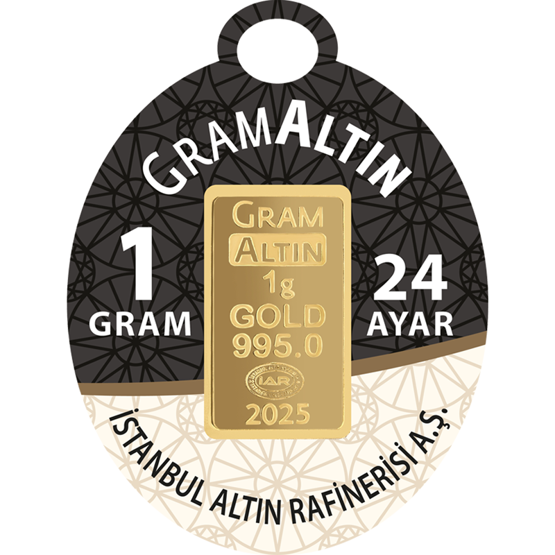 1 Gram Külçe Altın