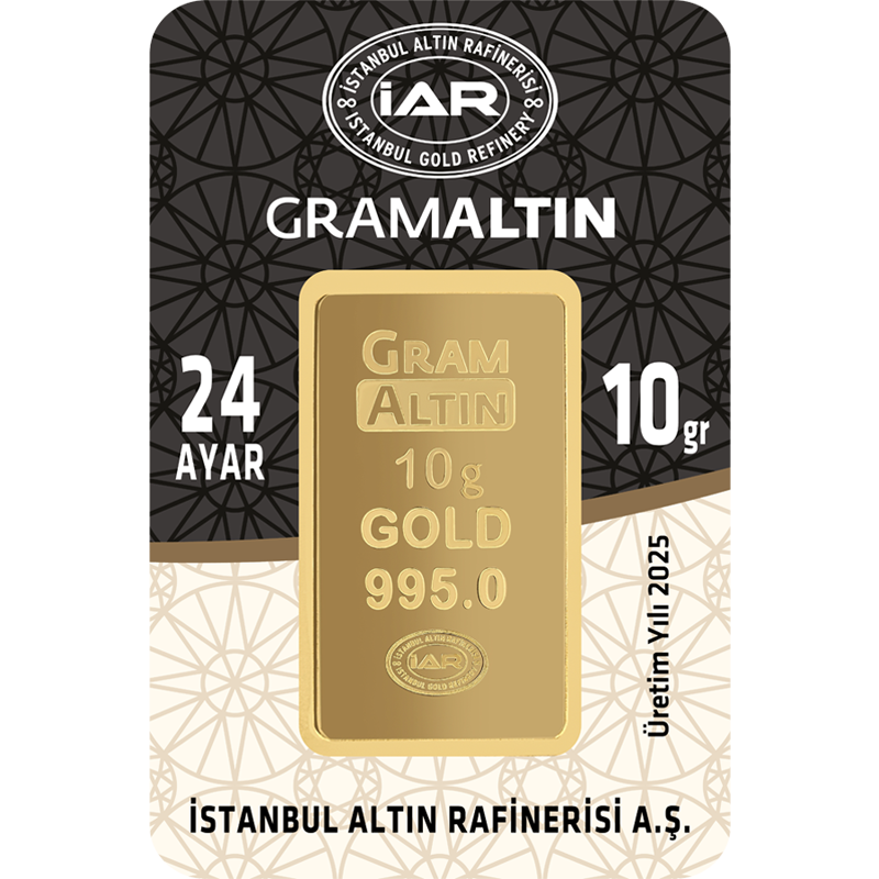 10 Gram Külçe Altın