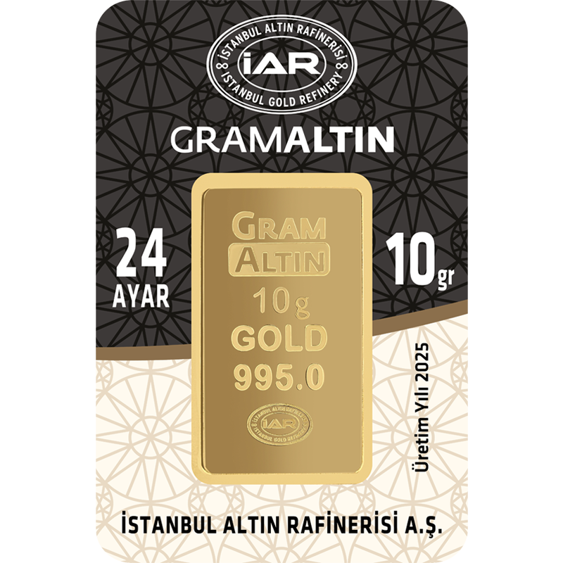 10 Gram Külçe Altın