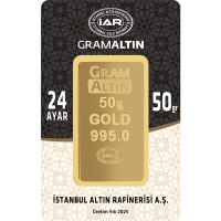 50 Gram Külçe Altın